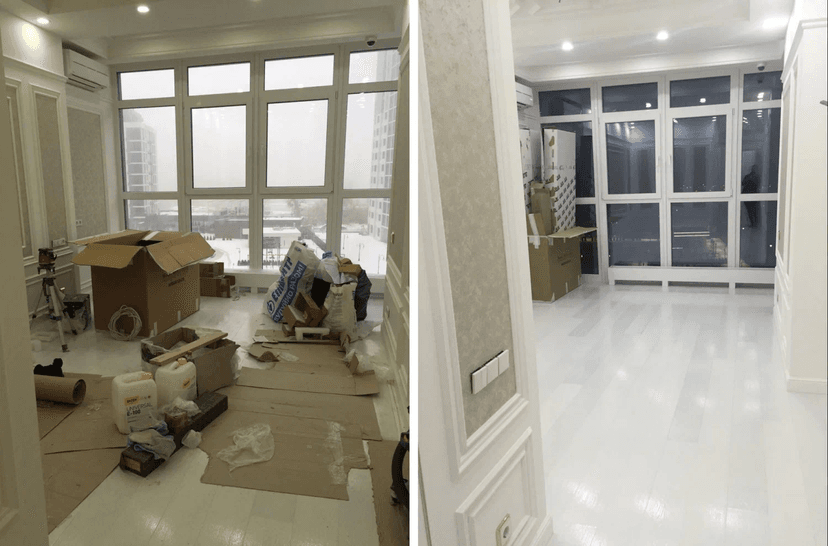 Уборка после ремонта